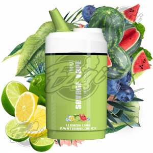 SAVAGE TRIPLE - LEMON LIME & WATERMELON ICE